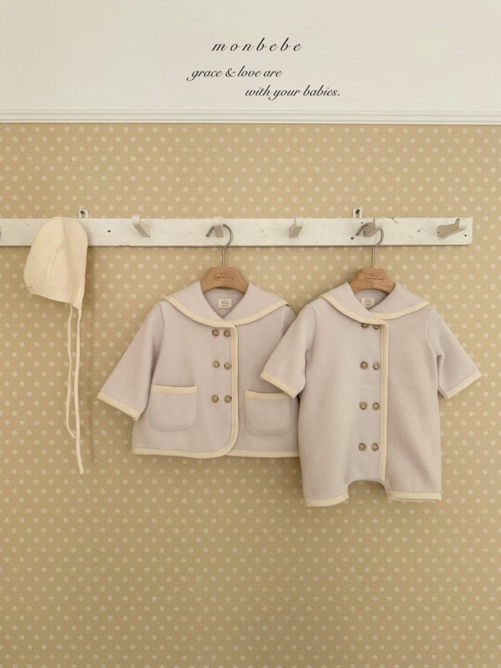 【予約商品】handmade jacket [monbebe] (26SS)【2026年3月中旬以降順次発送】
