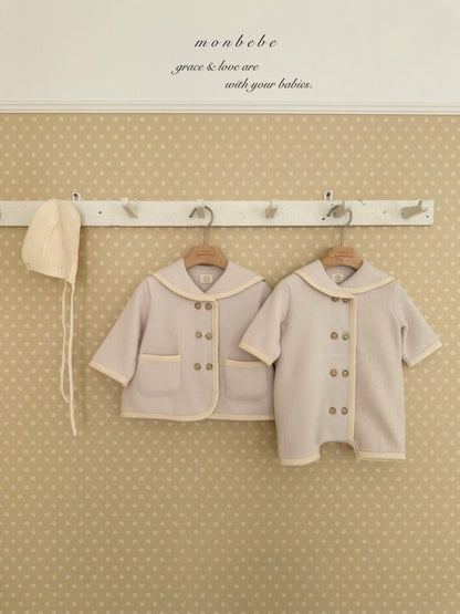 【予約商品】handmade jacket [monbebe] (26SS)【2026年3月中旬以降順次発送】