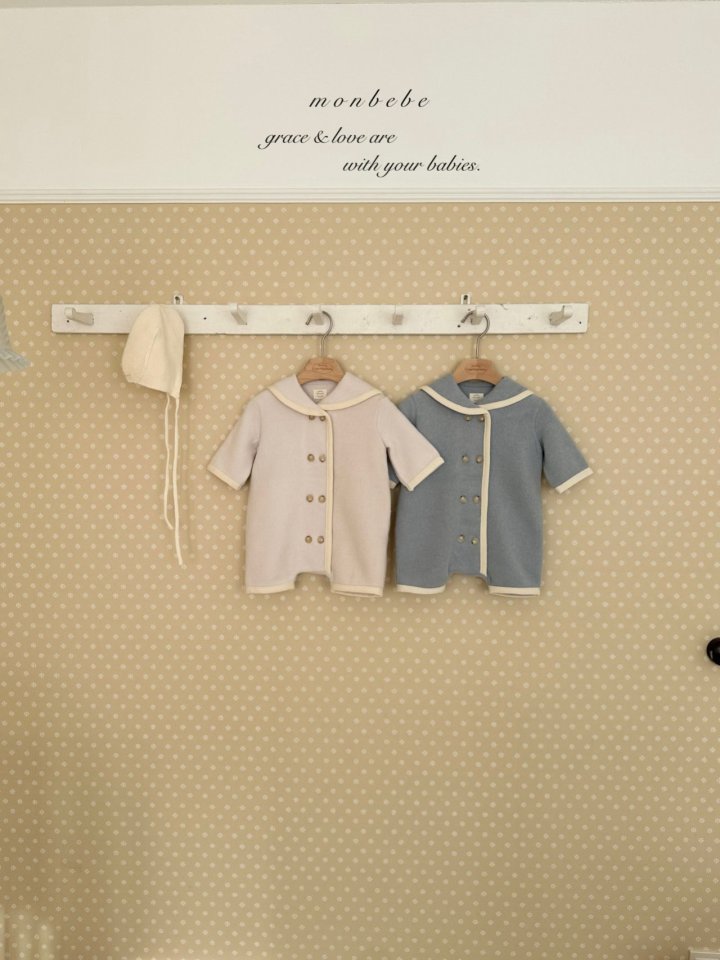 【予約商品】Handmade sailor suit [monbebe] (26SS)【2026年3月中旬以降順次発送】