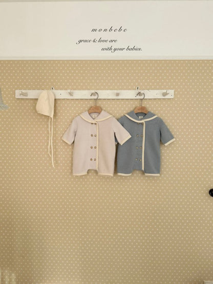 【予約商品】Handmade sailor suit [monbebe] (26SS)【2026年3月中旬以降順次発送】