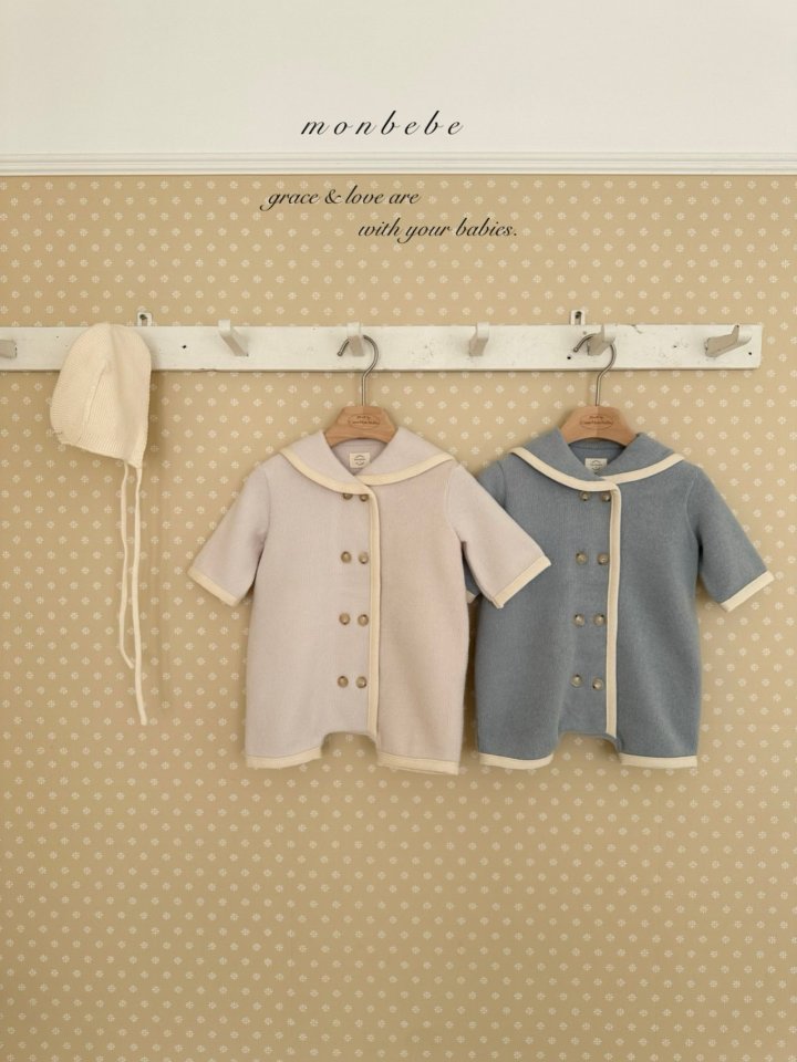 【予約商品】Handmade sailor suit [monbebe] (26SS)【2026年3月中旬以降順次発送】