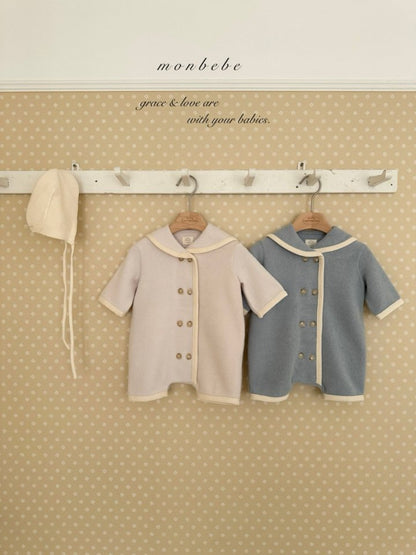 【予約商品】Handmade sailor suit [monbebe] (26SS)【2026年3月中旬以降順次発送】