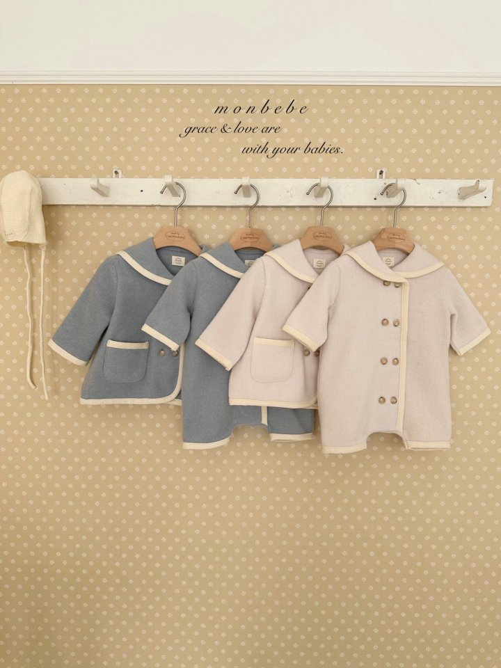 【予約商品】Handmade sailor suit [monbebe] (26SS)【2026年3月中旬以降順次発送】