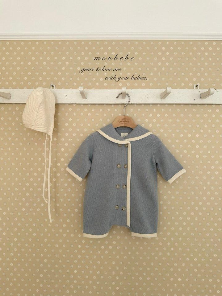 【予約商品】Handmade sailor suit [monbebe] (26SS)【2026年3月中旬以降順次発送】