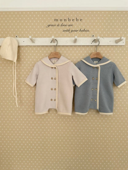 【予約商品】Handmade sailor suit [monbebe] (26SS)【2026年3月中旬以降順次発送】