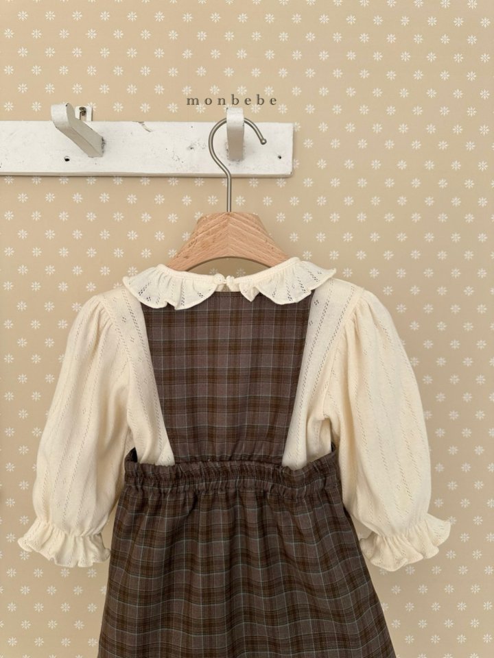 【予約商品】Harmony Frill Tea [monbebe] (26SS)【2026年3月中旬以降順次発送】