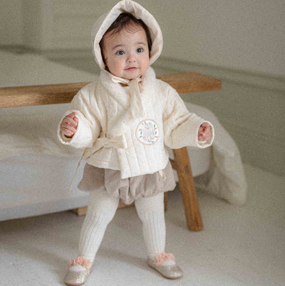 【予約商品】bebe-Yunseul Nam-ah suit-type quilted hanbok [Oren] (26SS)【2026年3月中旬以降順次発送】