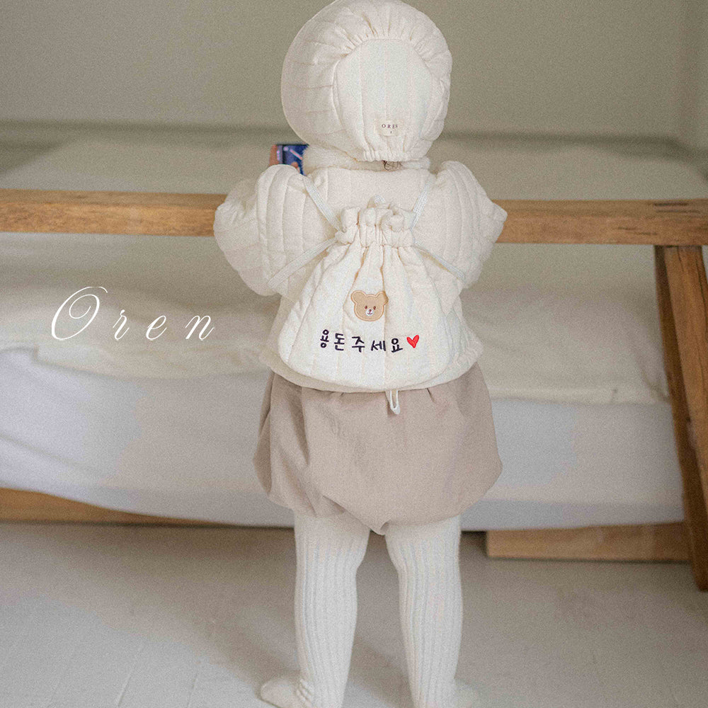 【予約商品】Yunseul, please give me some pocket money. Bag [Oren] (26SS)【2026年3月中旬以降順次発送】