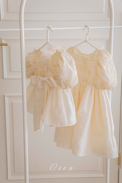 【予約商品】Etabling dress [Oren] (26SS)【2026年3月中旬以降順次発送】