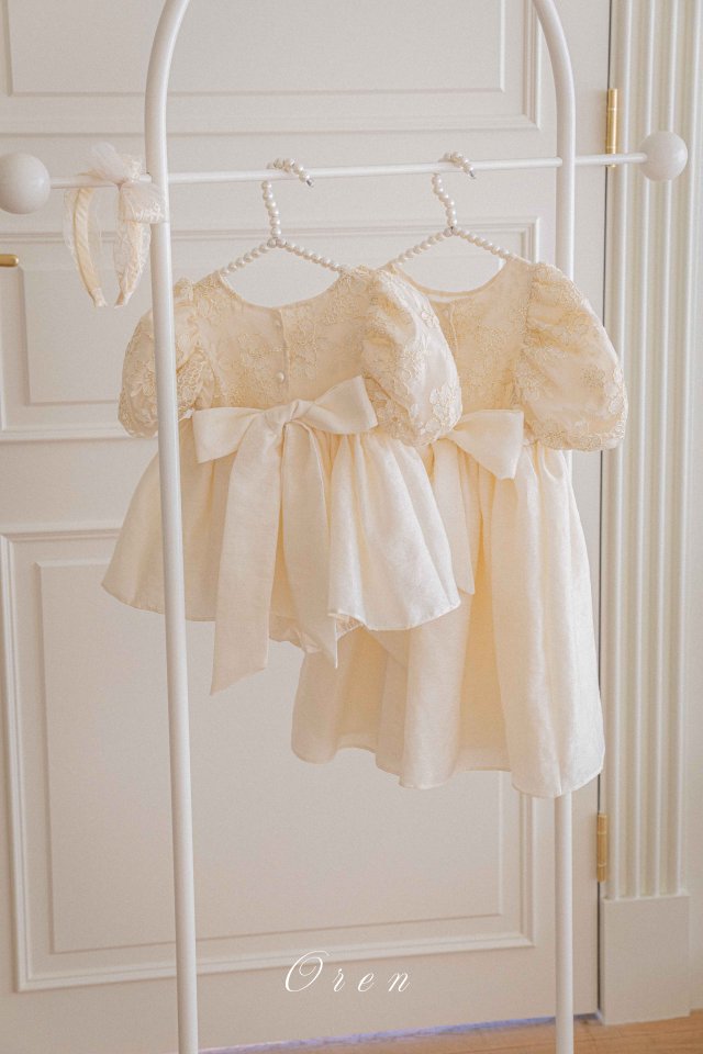 【予約商品】Etabling dress [Oren] (26SS)【2026年3月中旬以降順次発送】