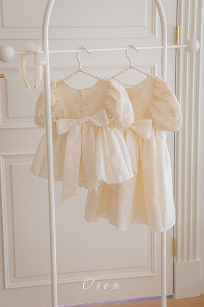 【予約商品】Etabling dress [Oren] (26SS)【2026年3月中旬以降順次発送】