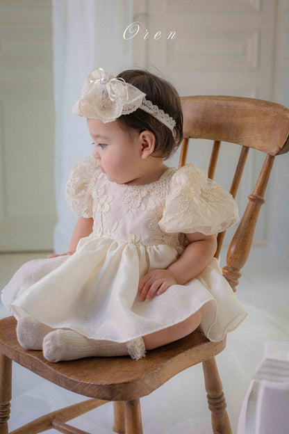 【予約商品】Lina Lace Hairband [Oren] (26SS)【2026年3月中旬以降順次発送】