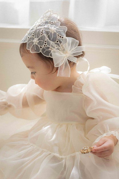 【予約商品】Bliss Flower Hairband [Oren] (26SS)【2026年3月中旬以降順次発送】