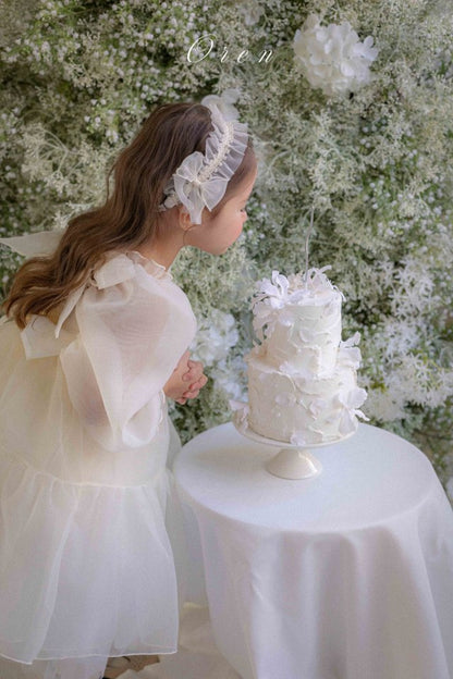 【予約商品】Shiny Organza Hairband [Oren] (26SS)【2026年3月中旬以降順次発送】