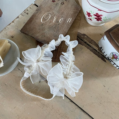 【予約商品】Shiny Organza Hairband [Oren] (26SS)【2026年3月中旬以降順次発送】