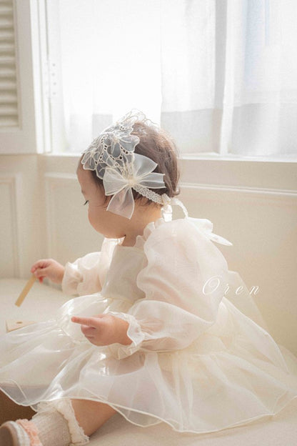 【予約商品】bebe-Cerine Organza Suit [Oren] (26SS)【2026年3月中旬以降順次発送】