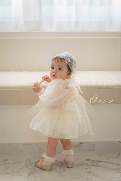 【予約商品】bebe-Cerine Organza Suit [Oren] (26SS)【2026年3月中旬以降順次発送】