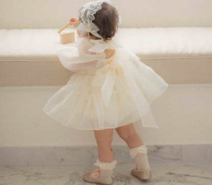 【予約商品】bebe-Cerine Organza Suit [Oren] (26SS)【2026年3月中旬以降順次発送】