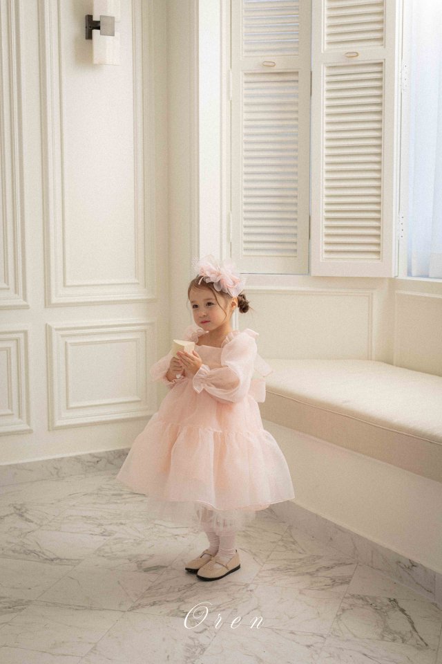 【予約商品】Celine organza dress [Oren] (26SS)【2026年3月中旬以降順次発送】