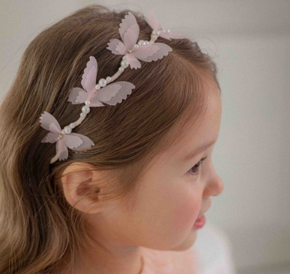 【予約商品】Butterfly hairband [Oren] (26SS)【2026年3月中旬以降順次発送】