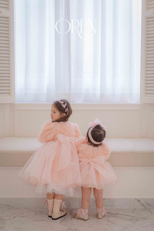 【予約商品】bebe-blossom rose suit [Oren] (26SS)【2026年3月中旬以降順次発送】