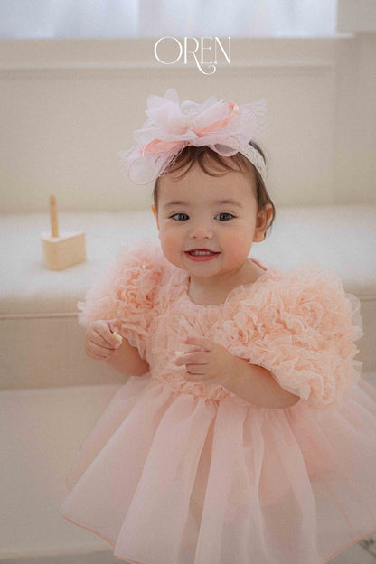 【予約商品】bebe-blossom rose suit [Oren] (26SS)【2026年3月中旬以降順次発送】