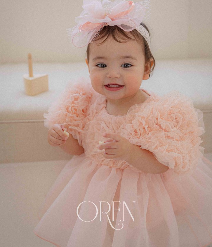【予約商品】bebe-blossom rose suit [Oren] (26SS)【2026年3月中旬以降順次発送】