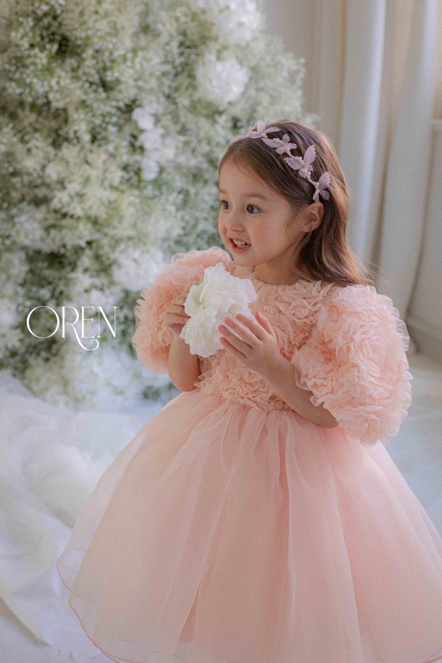 【予約商品】Blossom Rose One Piece [Oren] (26SS)【2026年3月中旬以降順次発送】