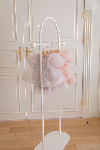 【予約商品】bebe-Serena pintuck organza suit [Oren] (26SS)【2026年3月中旬以降順次発送】