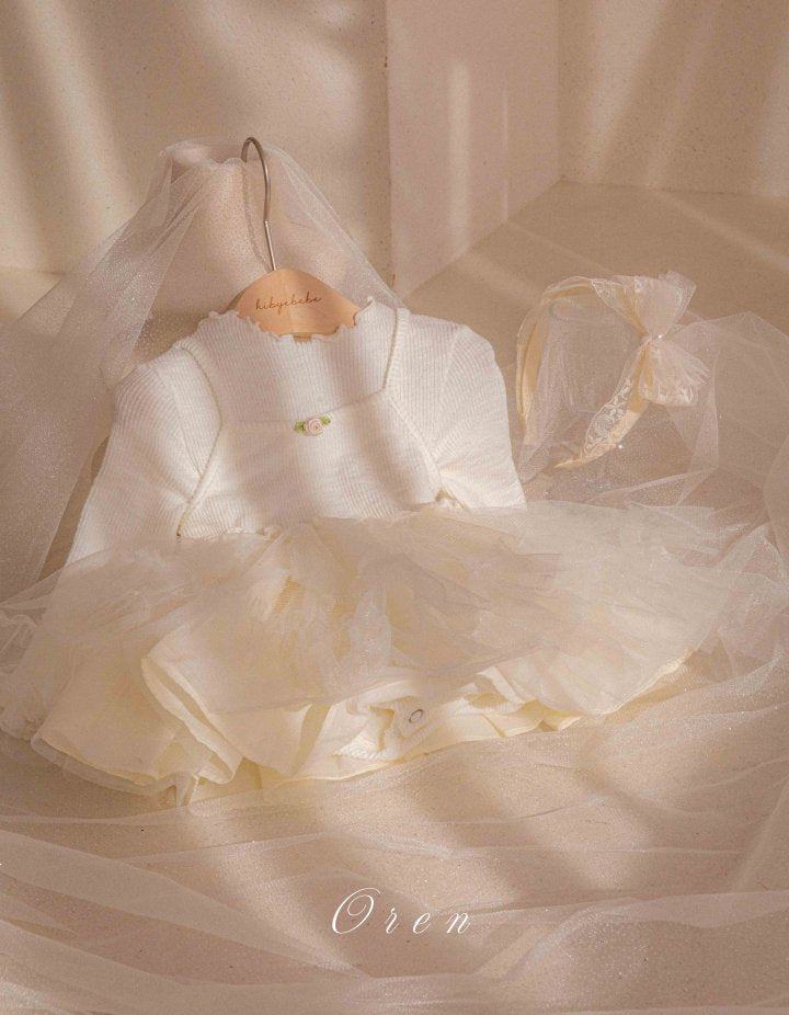 【予約商品】bebe-serialgolji tutu suit [Oren] (26SS)【2026年3月中旬以降順次発送】