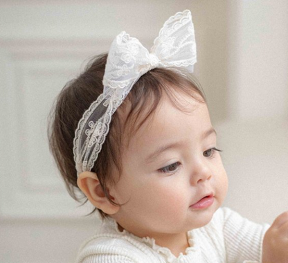 【予約商品】 Hairband (Lace) [Oren] (26SS)【2026年3月中旬以降順次発送】