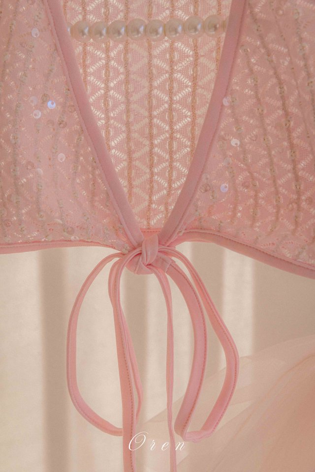 【予約商品】Rose Agaric Cardigan Set Tutu Ballet Costume [Oren] (26SS)【2026年3月中旬以降順次発送】