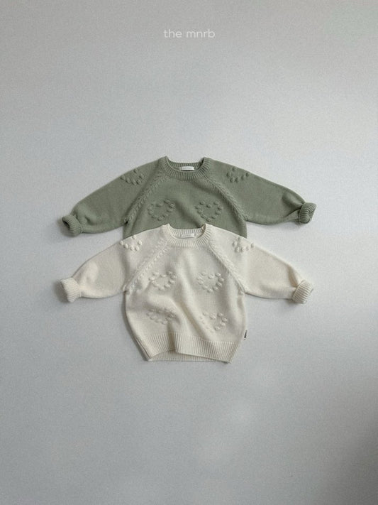 【予約商品】Love Eyelet Knit [minirobe] (26SS)【2026年3月中旬以降順次発送】