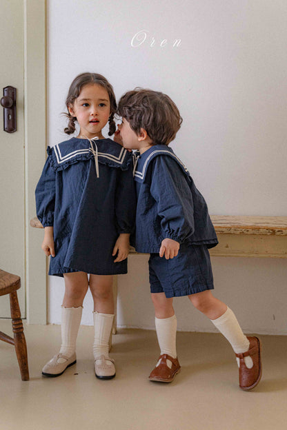 【予約商品】Milk Sailor top and bottom uniform [Oren] (26SS)【2026年3月中旬以降順次発送】