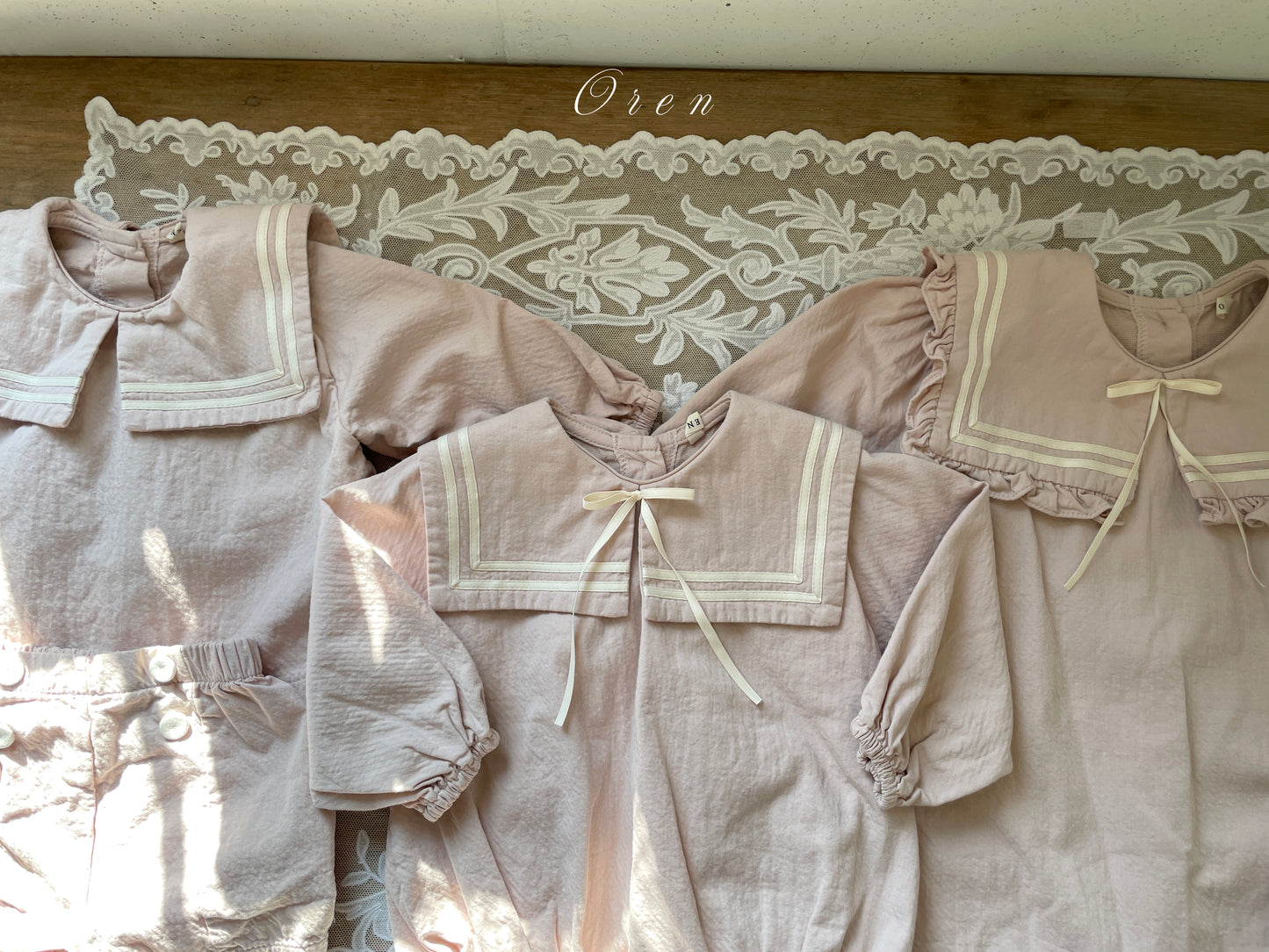 【予約商品】Milk Sailor top and bottom uniform [Oren] (26SS)【2026年3月中旬以降順次発送】