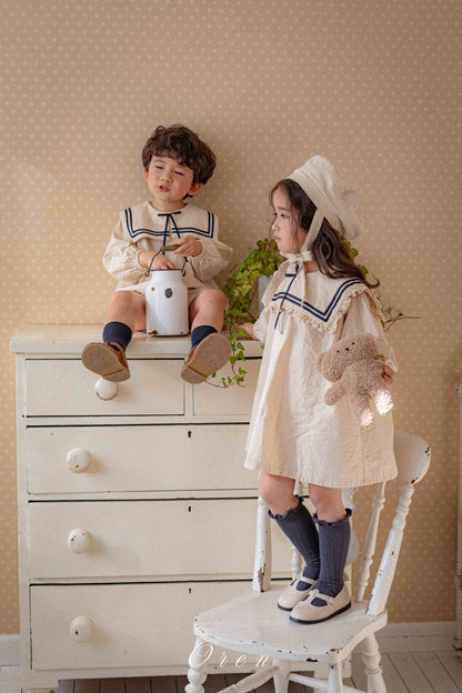 【予約商品】Milk Sailor One Piece [Oren] (26SS)【2026年3月中旬以降順次発送】