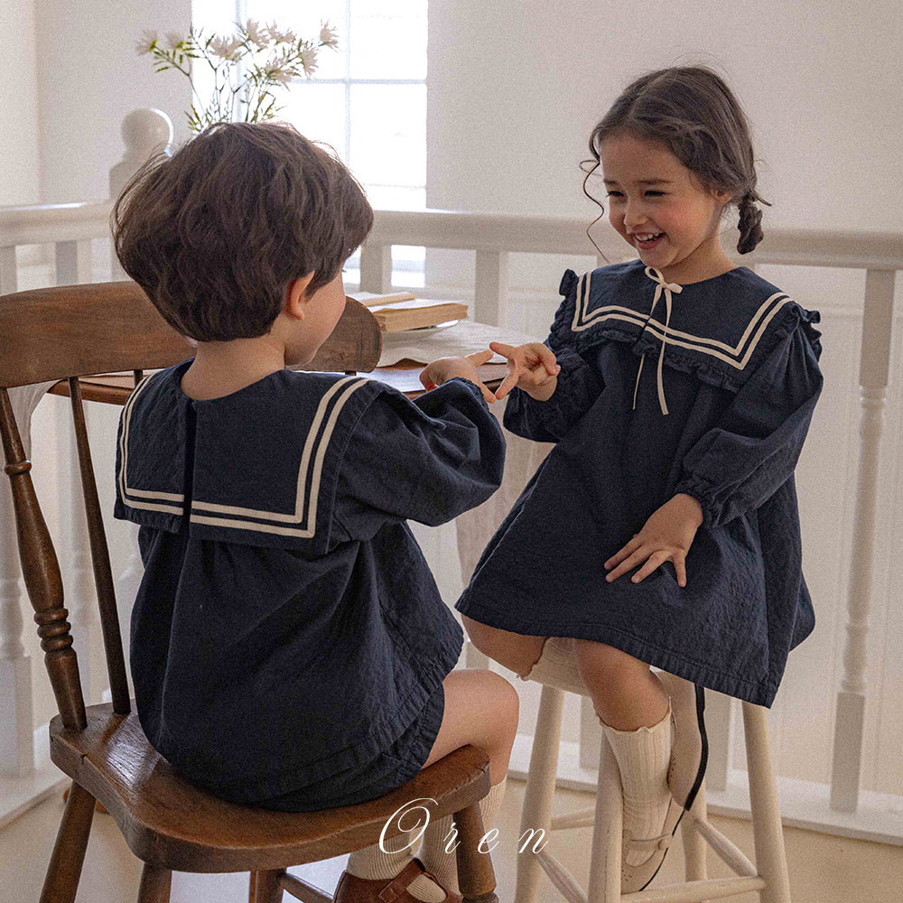 【予約商品】Milk Sailor One Piece [Oren] (26SS)【2026年3月中旬以降順次発送】