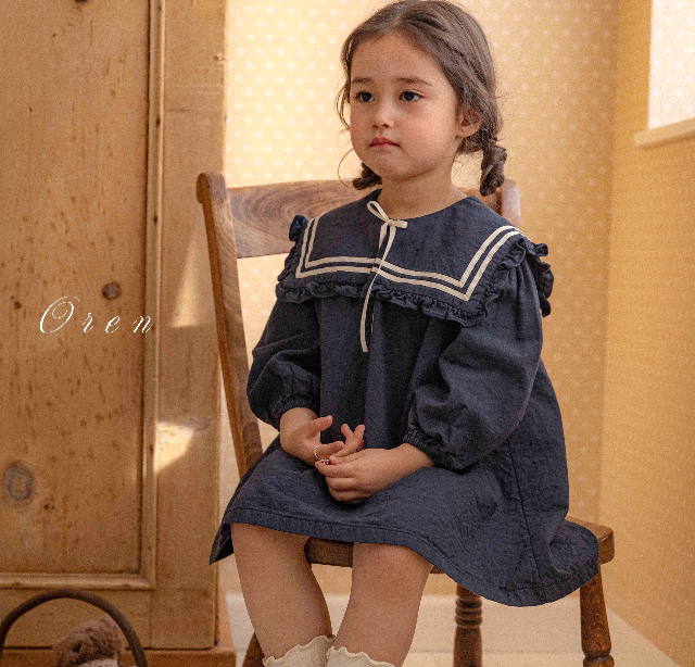 【予約商品】Milk Sailor One Piece [Oren] (26SS)【2026年3月中旬以降順次発送】
