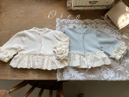 【予約商品】Blanket knit cardigan [Oren] (26SS)【2026年3月中旬以降順次発送】