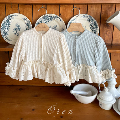 【予約商品】Blanket knit cardigan [Oren] (26SS)【2026年3月中旬以降順次発送】