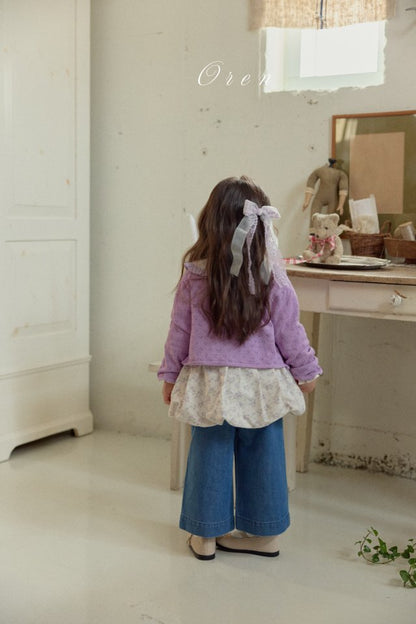 【予約商品】Rosalind Knit Cardigan [Oren] (26SS)【2026年3月中旬以降順次発送】