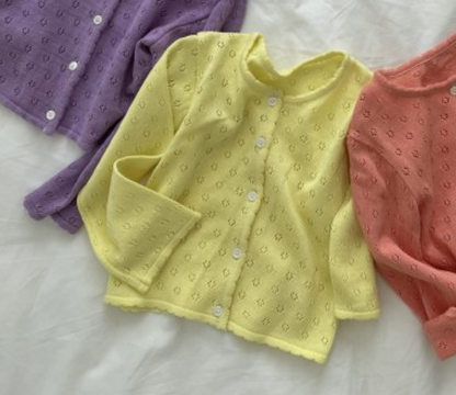 【予約商品】Rosalind Knit Cardigan [Oren] (26SS)【2026年3月中旬以降順次発送】