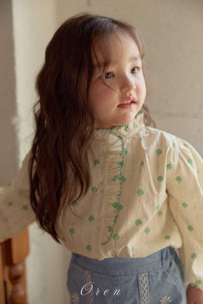 【予約商品】Corret floral shirt [Oren] (26SS)【2026年3月中旬以降順次発送】