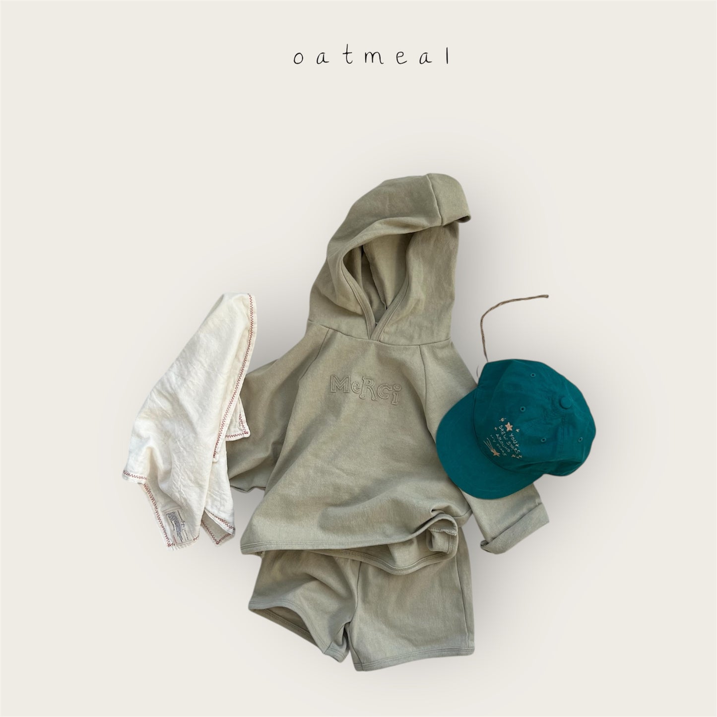 【予約商品】Merci Set [Oatmeal] (26SS)【2026年3月中旬以降順次発送】