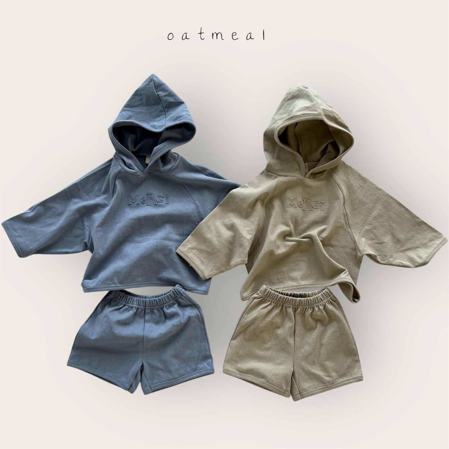 【予約商品】Merci Set [Oatmeal] (26SS)【2026年3月中旬以降順次発送】