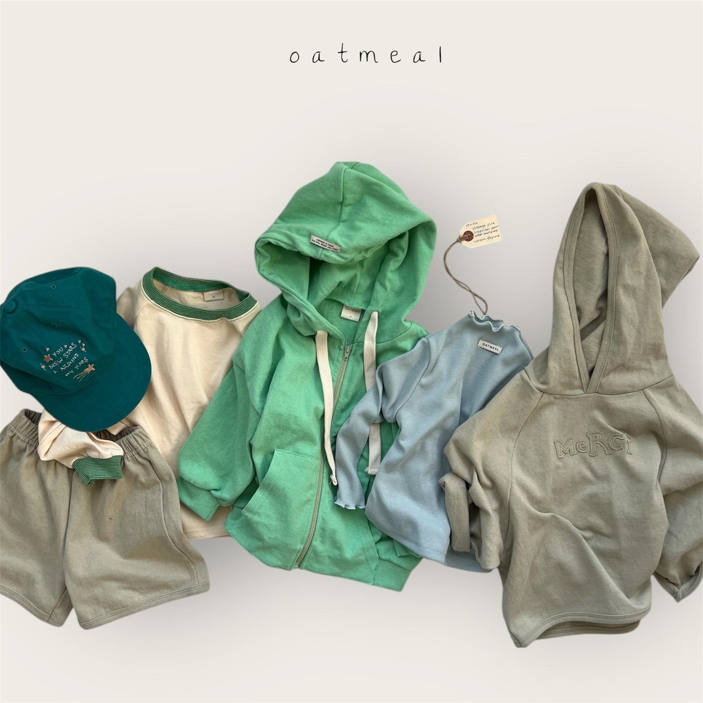 【予約商品】Merci Set [Oatmeal] (26SS)【2026年3月中旬以降順次発送】