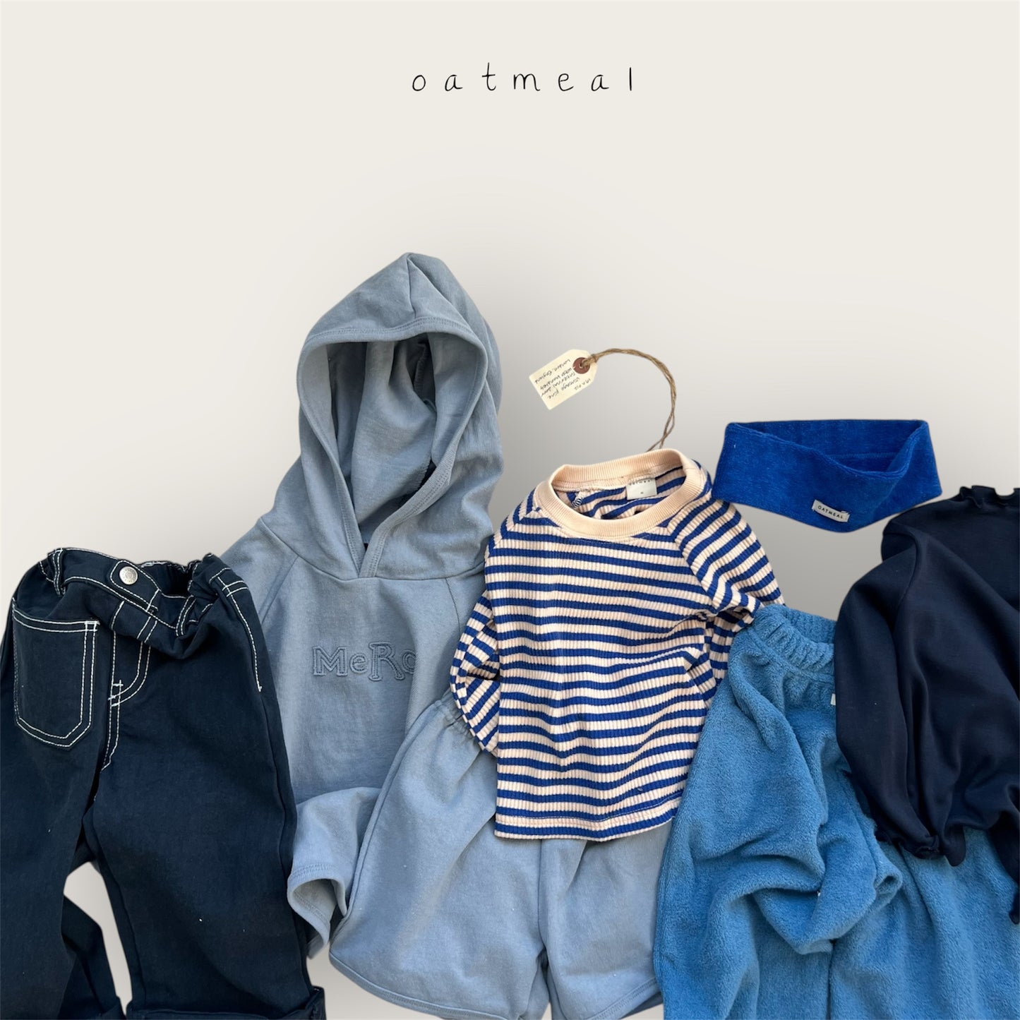 【予約商品】Merci Set [Oatmeal] (26SS)【2026年3月中旬以降順次発送】