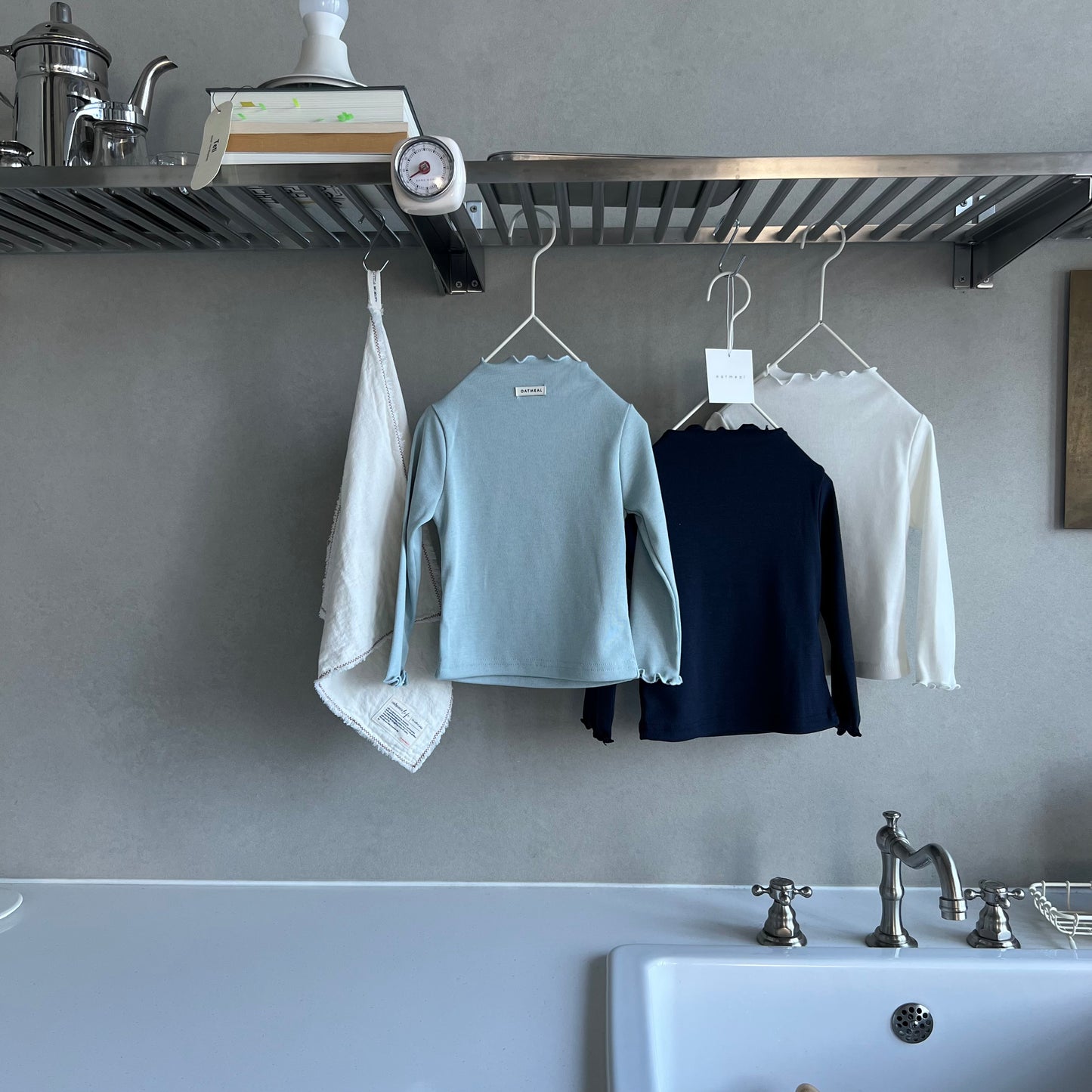 【予約商品】Radia Polar tee [Oatmeal] (26SS)【2026年3月中旬以降順次発送】