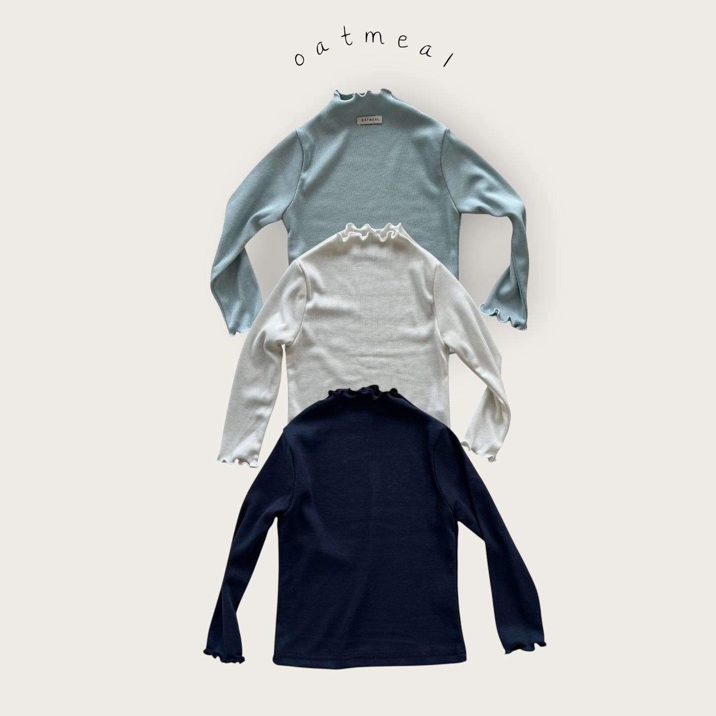 【予約商品】Radia Polar tee [Oatmeal] (26SS)【2026年3月中旬以降順次発送】