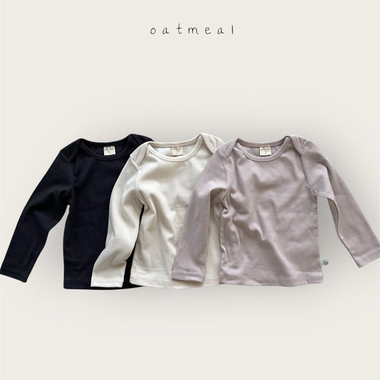 【予約商品】Bella Round tee [Oatmeal] (26SS)【2026年3月中旬以降順次発送】